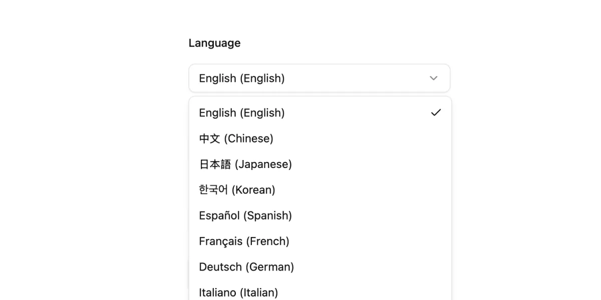 為 CBZ 翻譯選擇繁體中文作為目標語言