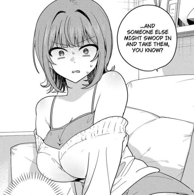 Black and white manga page