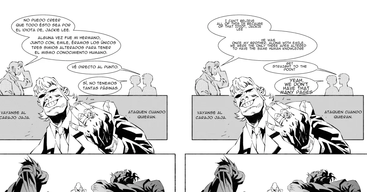 AI Comic Translation Example