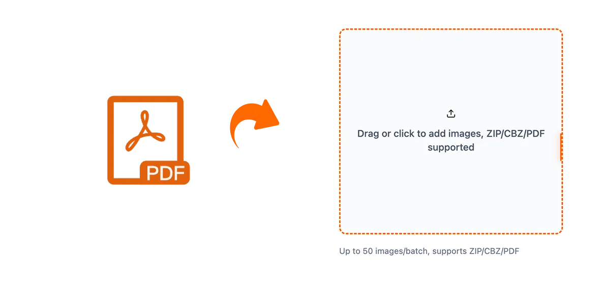 Upload manga PDF for translation